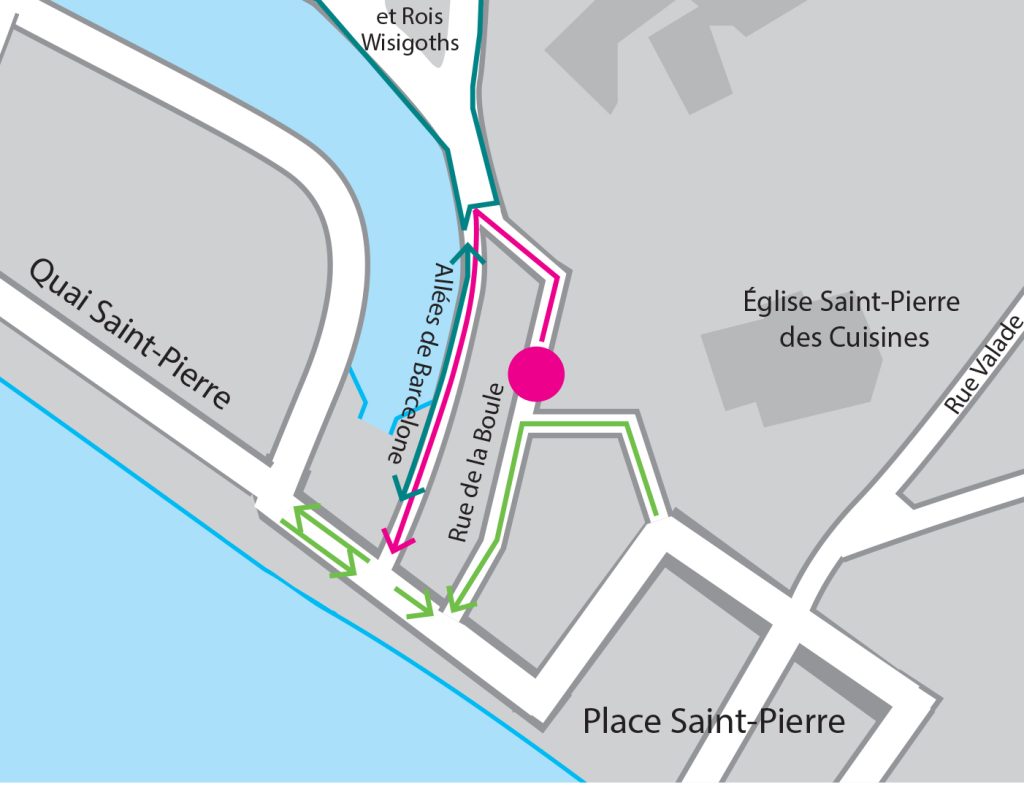 Toulouse. Le parvis de Brienne rénové ouvre le Grand Parc Canal 14 toulouse. le parvis de brienne renove ouvre le grand parc canal 2